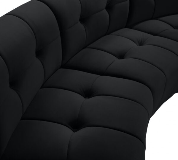 Limitless 65" Velvet Upholstered 2pc. Modular Sectional