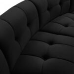 Limitless 94" Velvet Upholstered 3pc. Modular Sectional