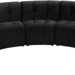 Limitless 169.5" Velvet Upholstered 7pc. Modular Sectional