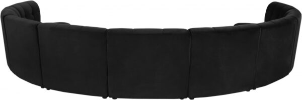 Limitless 177.5" Velvet Upholstered 9pc. Modular Sectional