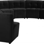 Limitless 177.5" Velvet Upholstered 10pc. Modular Sectional