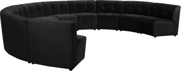 Limitless 177.5" Velvet Upholstered 10pc. Modular Sectional