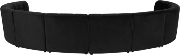 Limitless 177.5" Velvet Upholstered 10pc. Modular Sectional