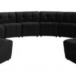 Limitless 177.5" Velvet Upholstered 14pc. Modular Sectional