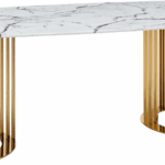 131 Dining Table Gold