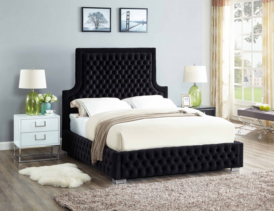 Sedona Velvet Upholstered Bed