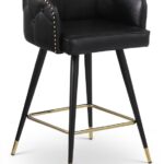 Barbosa Vegan Leather Upholstered Counter Stool
