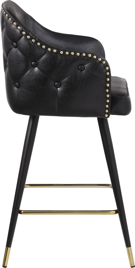 Barbosa Vegan Leather Upholstered Counter Stool