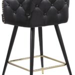 Barbosa Vegan Leather Upholstered Counter Stool