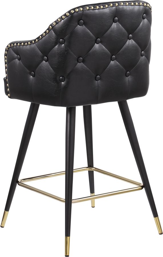 Barbosa Vegan Leather Upholstered Counter Stool