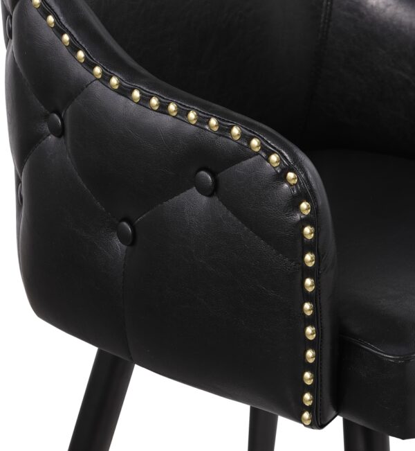 Barbosa Vegan Leather Upholstered Counter Stool
