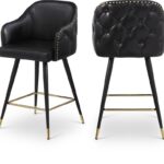 Barbosa Vegan Leather Upholstered Counter Stool