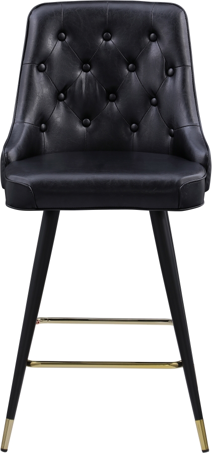 Portnoy Vegan Leather Upholstered Counter Stool