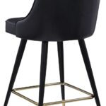 Portnoy Vegan Leather Upholstered Counter Stool