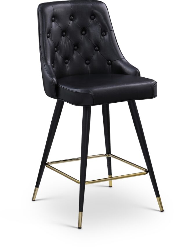 Portnoy Vegan Leather Upholstered Counter Stool