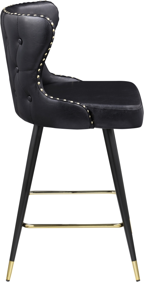 Hendrix Vegan Leather Upholstered Counter Stool