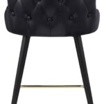 Hendrix Vegan Leather Upholstered Counter Stool