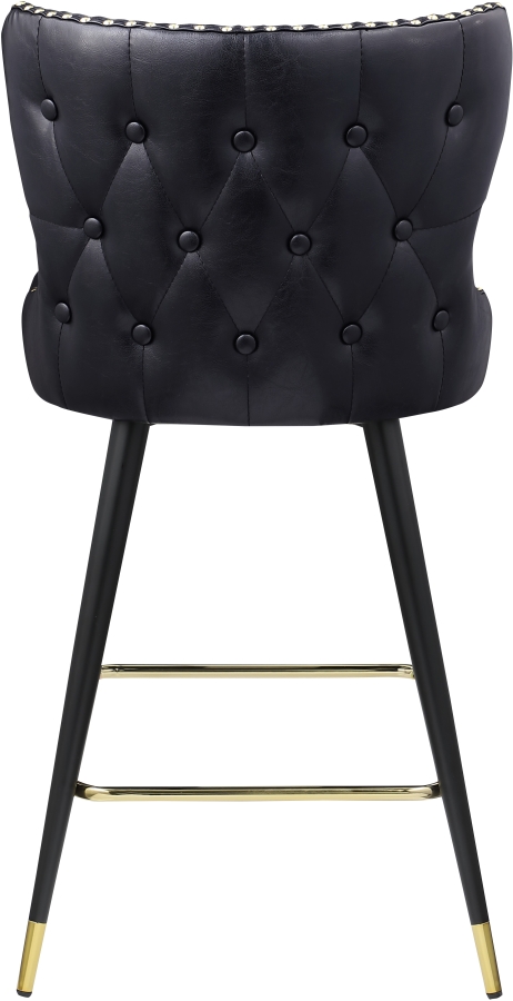 Hendrix Vegan Leather Upholstered Counter Stool