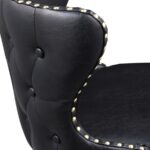Hendrix Vegan Leather Upholstered Counter Stool