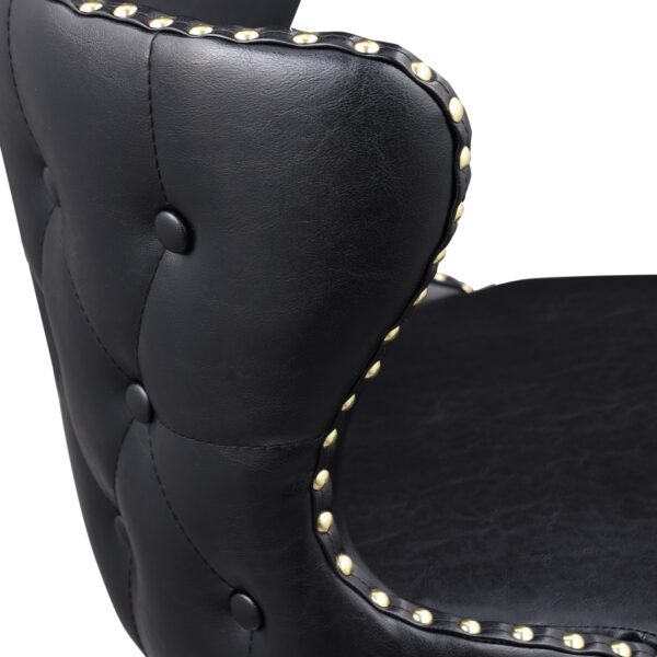 Hendrix Vegan Leather Upholstered Counter Stool