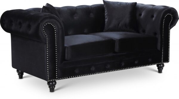 Chesterfield 71" Velvet Upholstered Loveseat