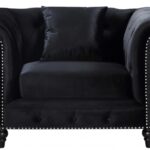 Chesterfield Velvet Upholstered Chair