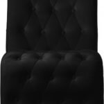 Curve Velvet Upholstered Dining Chair