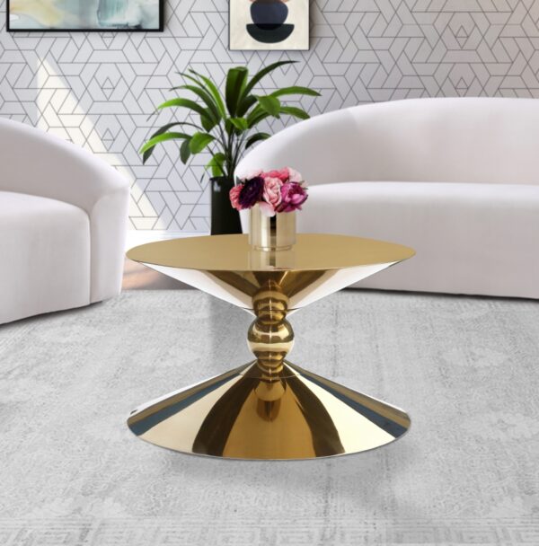 Malia Stainless Steel Coffee Table