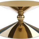 Malia Stainless Steel Coffee Table