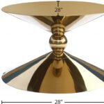 Malia Stainless Steel Coffee Table