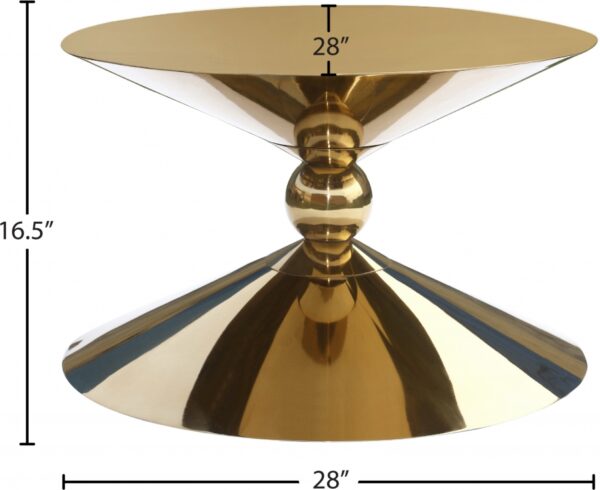Malia Stainless Steel Coffee Table
