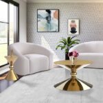 Malia Stainless Steel Coffee Table