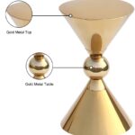 Malia Stainless Steel End Table
