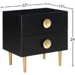Zayne Wood Veneer Nightstand