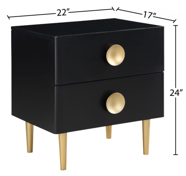 Zayne Wood Veneer Nightstand