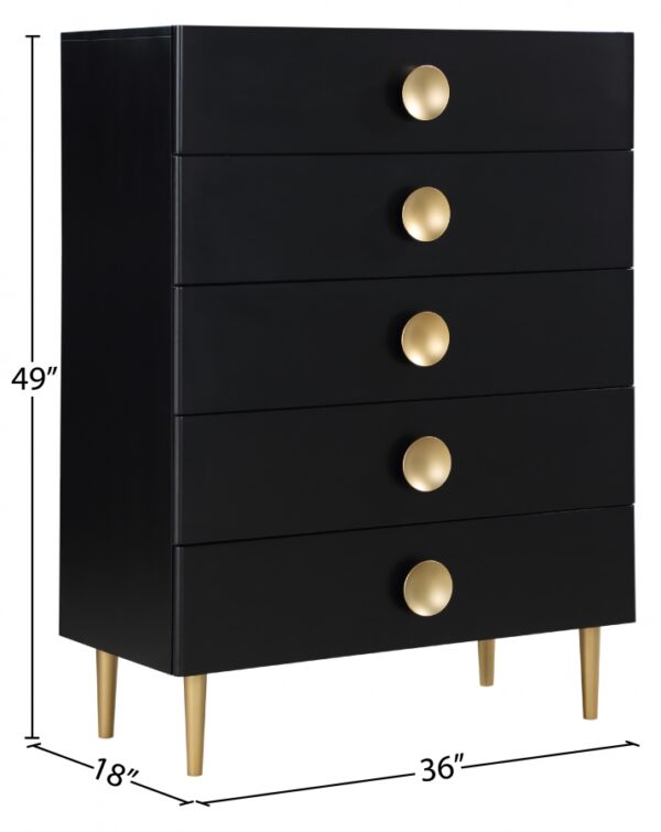 Zayne Wood Veneer Chest