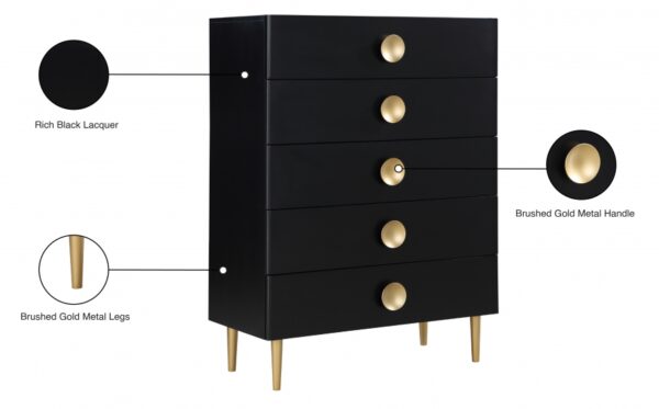 Zayne Wood Veneer Chest
