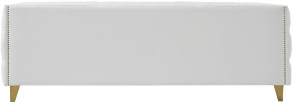 Michelle 90" Vegan Leather Upholstered Sofa