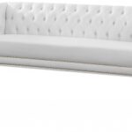Michelle 66" Vegan Leather Upholstered Loveseat