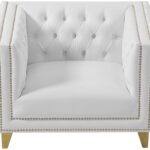 Michelle Vegan Leather Upholstered Chair