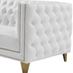 Michelle Vegan Leather Upholstered Chair