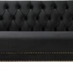 Michelle 90" Velvet Upholstered Sofa
