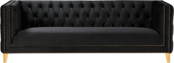 Michelle 90" Velvet Upholstered Sofa