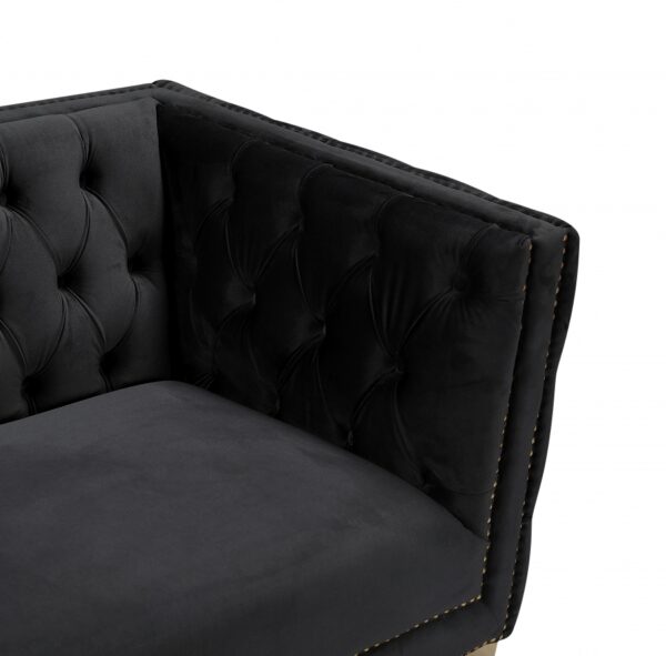 Michelle 90" Velvet Upholstered Sofa