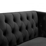 Michelle 90" Velvet Upholstered Sofa