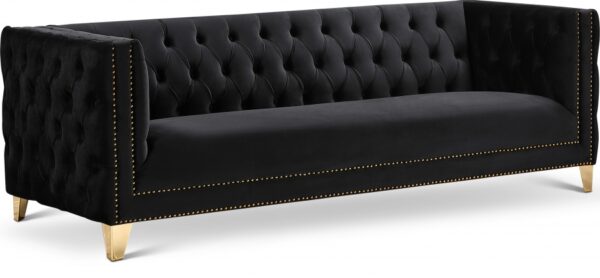 Michelle 90" Velvet Upholstered Sofa