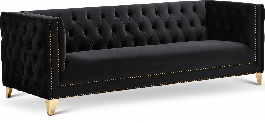 Michelle 90" Velvet Upholstered Sofa
