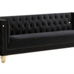 Michelle 90" Velvet Upholstered Sofa