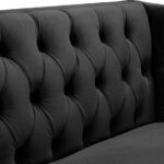 Michelle 66" Velvet Upholstered Loveseat