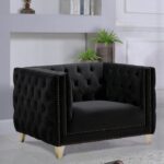 Michelle Velvet Upholstered Chair